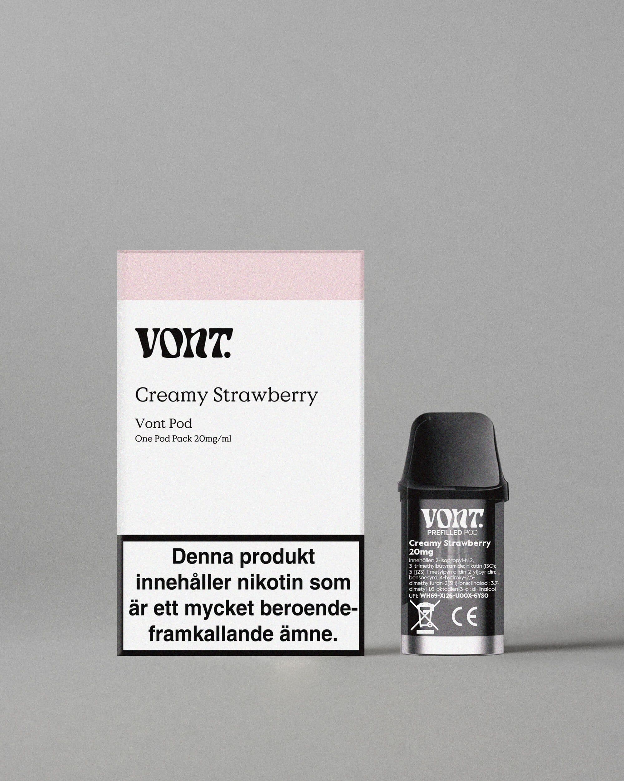 Podsystem 1-Pod Pack - Creamy Strawberry