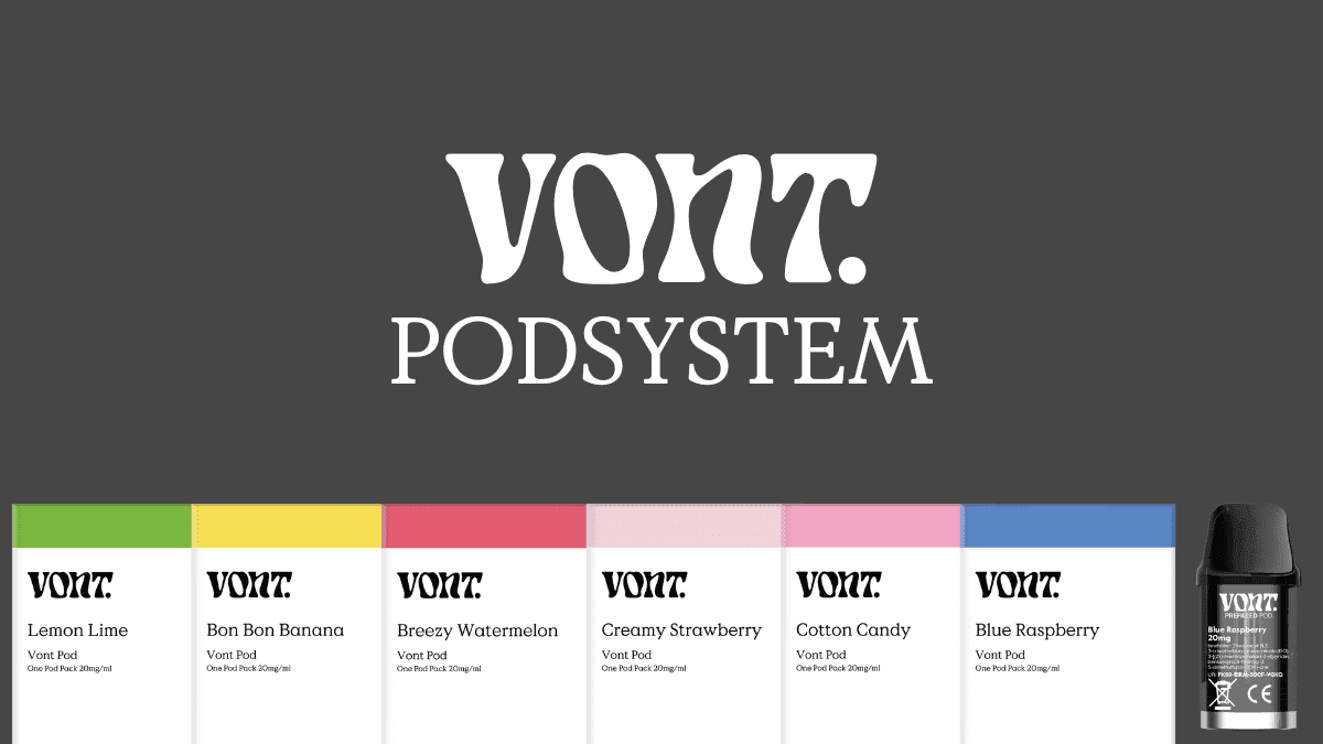 Vont Podsystem – ett hållbart alternativ till engångs e-cigaretter!