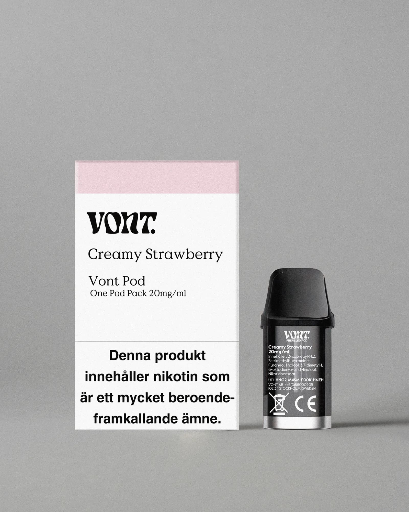 Podsystem 1-Pod Pack - Creamy Strawberry
