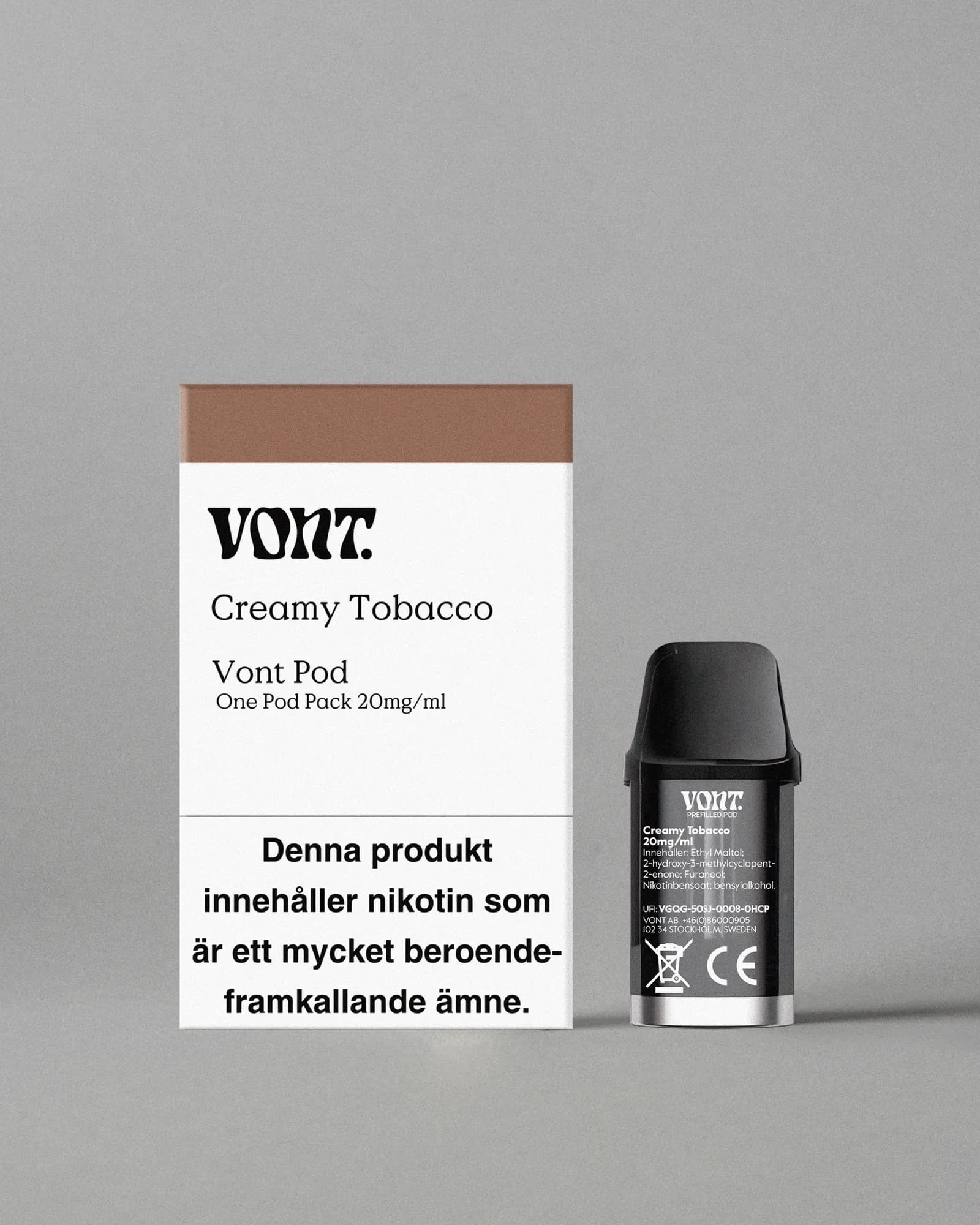 Podsystem 1-Pod Pack - Creamy Tobacco