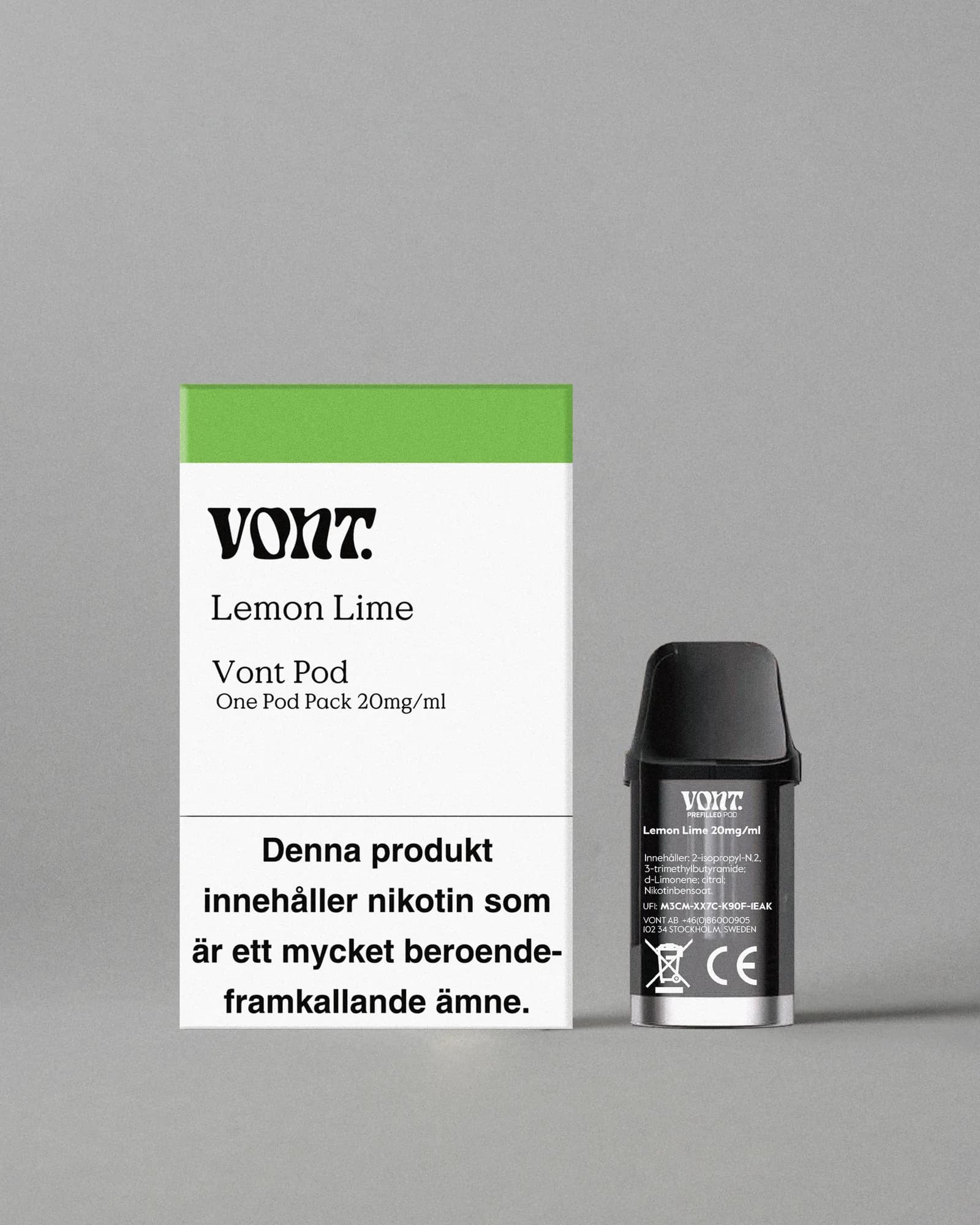 Podsystem 1-Pod Pack - Lemon Lime